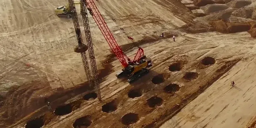 Illustrative image of Dynamic compaction design in Oakland