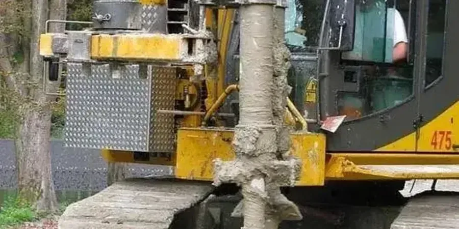 Illustrative image of Deep Soil Mixing (DSM) design in Oakland