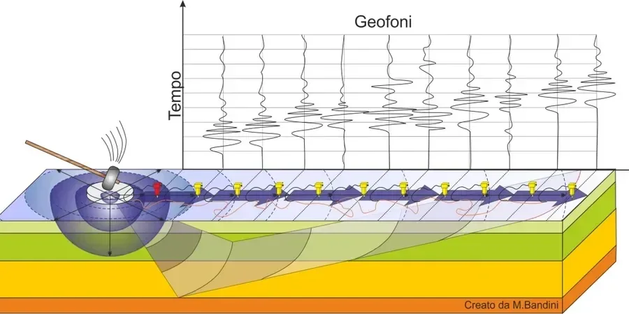 Illustrative image of MASW / VS30 (shear wave velocity) in Oakland