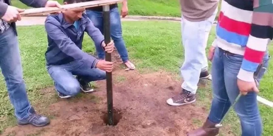 Illustrative image of Field vane shear test (VST) in Oakland
